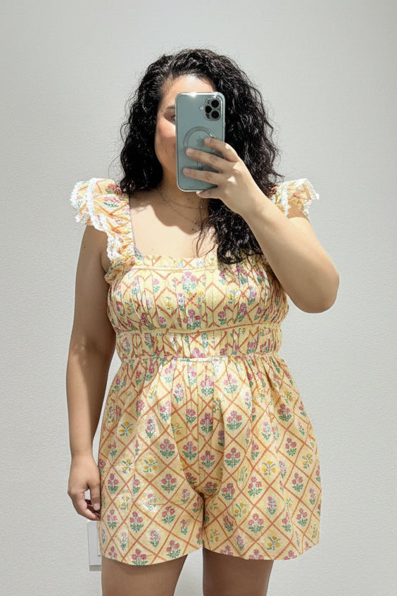 Honey Blossom Romper