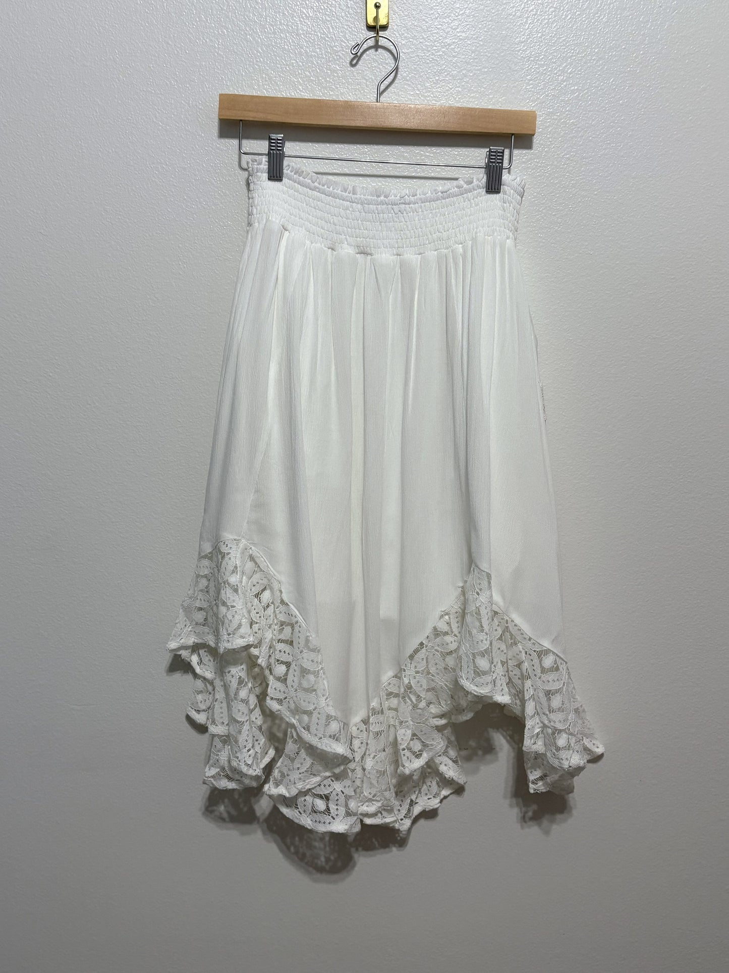 Ivory Lace Whisper Skirt