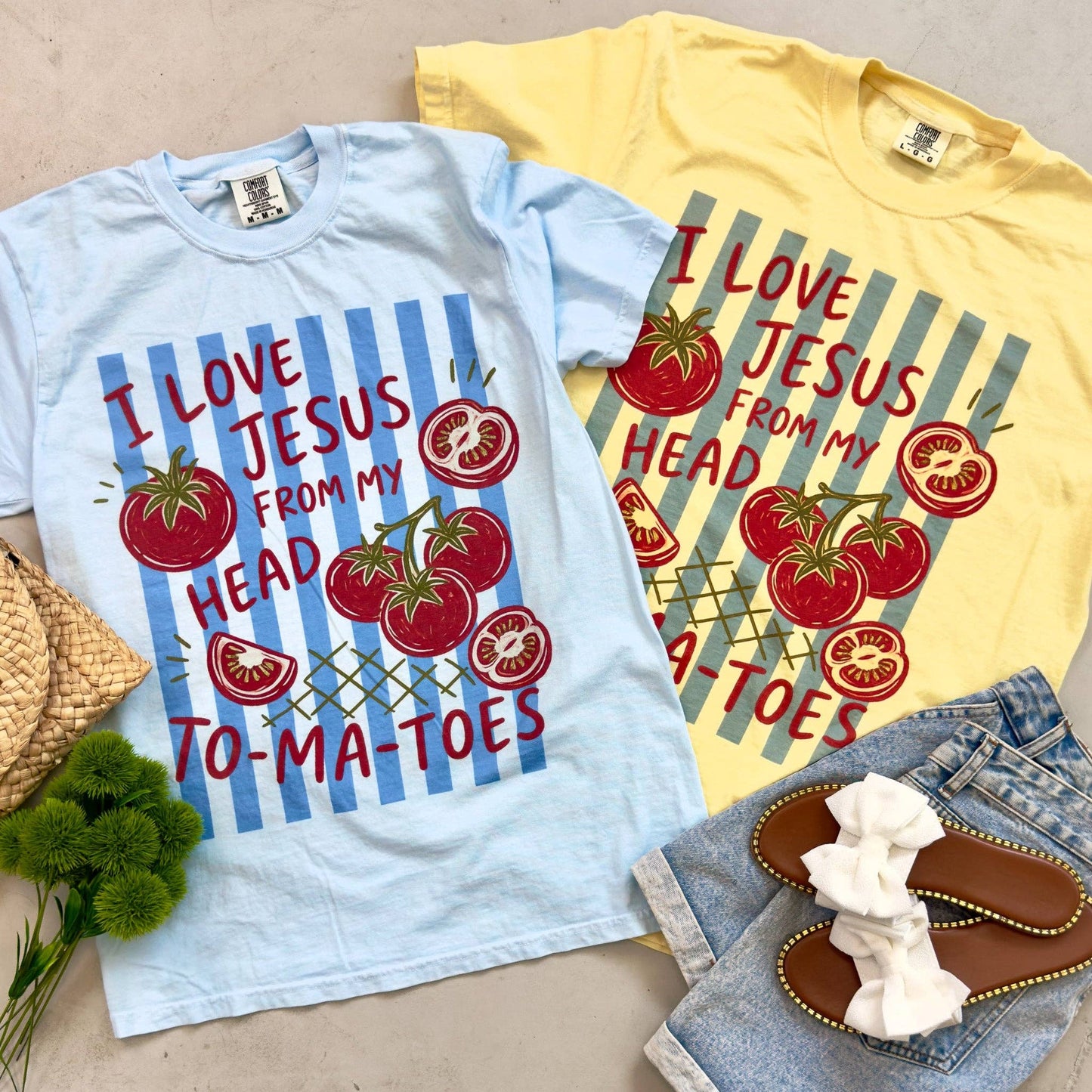 Head To-Ma-Toes Jesus Tee