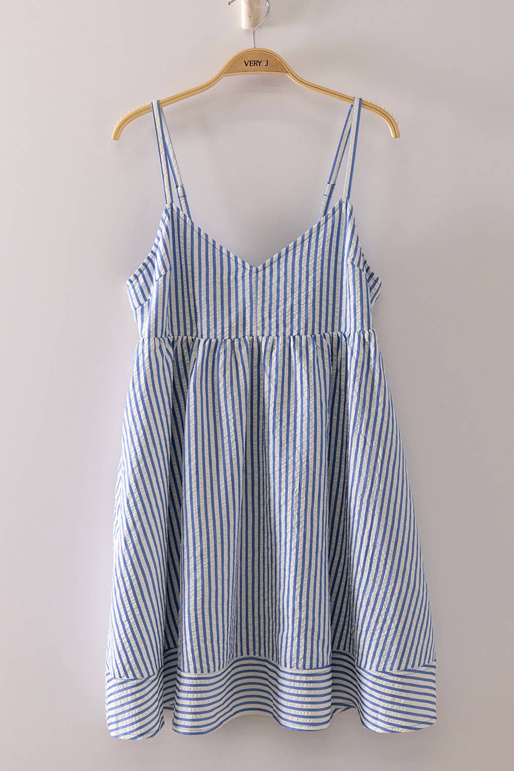 Charming Stripe Babydoll Sundress