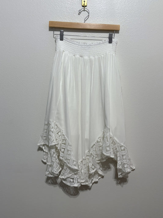Ivory Lace Whisper Skirt