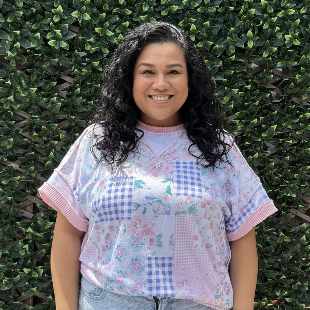 Patchwork Bloom Top