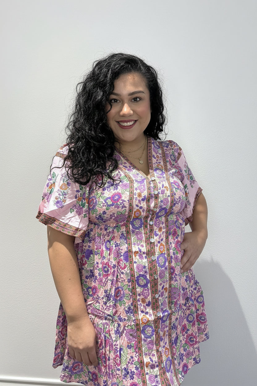 Lavender Bloom Dress