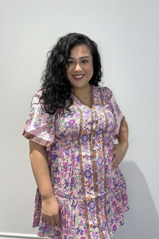 Lavender Bloom Dress