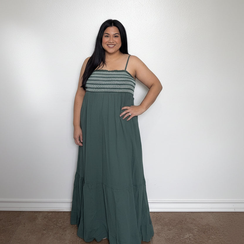 Sage Blossom Maxi