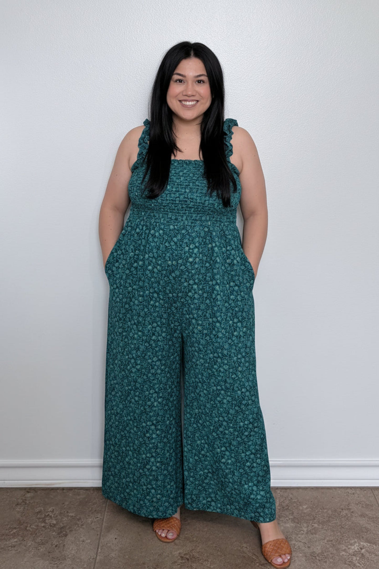 Emerald Meadow Jumpsuit