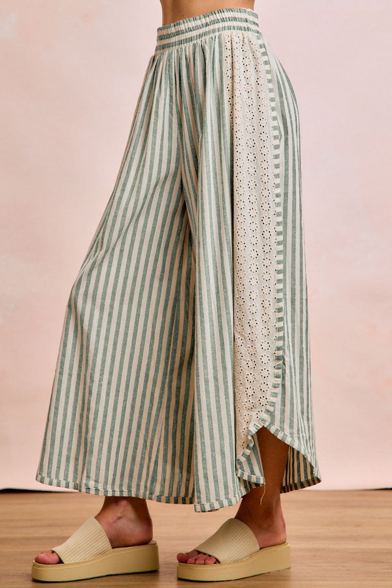 Sage Garden Palazzo Pants